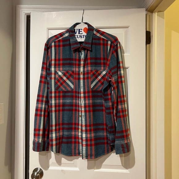 Wallace & Barnes plaid button down - Picture 1 of 9